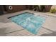 A tranquil hot tub provides a relaxing amenity in a well-maintained community space at 11236 Rainbow Peak Ave # 210, Las Vegas, NV 89135