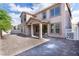 Large backyard with a covered patio at 1212 Equator Ave, North Las Vegas, NV 89032