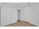 Bedroom featuring sliding closet doors and white trim at 125 Firecreek Cir, Las Vegas, NV 89107