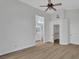 Bright bedroom with an attached full bathroom and spacious closet at 125 Firecreek Cir, Las Vegas, NV 89107