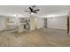 Open-concept space with recessed lighting and modern flooring throughout at 1804 David Ave, Las Vegas, NV 89101