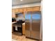 Modern kitchen with stainless steel refrigerator and range at 2260 Rugged Mesa Dr, Laughlin, NV 89029