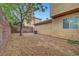 Spacious backyard with room for outdoor activities and landscaping opportunities at 2649 Heathrow St, Las Vegas, NV 89135