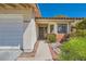 Charming home featuring a tile roof and brick lined walkway to the front door at 3314 Astoria Dr, Las Vegas, NV 89121