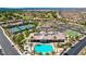 Community featuring swimming pool, bocce ball court, and tennis courts at 3335 American Mustang Ct, Las Vegas, NV 89122