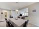 View from dining room to the living space and bathroom at 3335 American Mustang Ct, Las Vegas, NV 89122