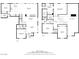 Comprehensive two-story floor plan highlighting room dimensions and overall layout of the house at 3525 Dover Bay St, Las Vegas, NV 89129