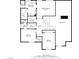 Upper-level floor plan detailing primary bedroom, bathrooms, additional bedrooms and storage spaces at 3525 Dover Bay St, Las Vegas, NV 89129