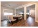 Elegant dining area featuring a large table with seating for six, framed by beautiful doorways at 363 Terrill Ave, Las Vegas, NV 89183
