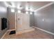 Contemporary glass-enclosed shower with neutral tile, offering a spa-like experience at 363 Terrill Ave, Las Vegas, NV 89183