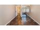 This bedroom has mirrored closet doors and is conveniently located near the bathroom, making it move-in ready at 3921 White Castle St, Las Vegas, NV 89129