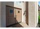 Inviting home entrance showcasing double doors and a stone walkway at 3921 White Castle St, Las Vegas, NV 89129