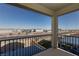 A spacious balcony with beautiful views of the surrounding neighborhood at 4066 Painted Lady Ave, Las Vegas, NV 89141