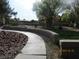 A curving walking path leads through the community common area at 5038 S Rainbow Blvd # 206, Las Vegas, NV 89118