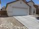 This home has a spacious two car garage with concrete driveway at 5240 Sweet William St, North Las Vegas, NV 89081