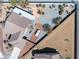 Expansive home featuring gravel landscaping, RV parking and spacious backyard with desert style planting at 5481 Lincolnwood Ct, Pahrump, NV 89061