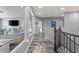 Hallway with hardwood floors leading to other rooms in the house at 7354 Strutting Silver Ct, Las Vegas, NV 89131