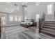 Spacious main bedroom with wood floors and natural light at 7354 Strutting Silver Ct, Las Vegas, NV 89131