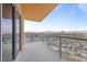 Balcony view with glass railings, city skyline views offer an inviting outdoor space at 8255 Las Vegas Blvd # 802, Las Vegas, NV 89123