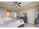 Comfortable bedroom with neutral tones, providing a serene and restful environment at 8255 Las Vegas Blvd # 802, Las Vegas, NV 89123