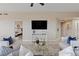 Bright and cozy living room with stylish furniture at 8255 Las Vegas Blvd # 802, Las Vegas, NV 89123