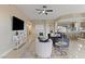 Spacious living room with open floor plan and modern furnishings provides a comfortable and stylish living space at 8255 Las Vegas Blvd # 802, Las Vegas, NV 89123