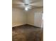 Comfortable bedroom with ceiling fan and sliding glass door access to the patio at 830 Carnegie St # 1811, Henderson, NV 89052