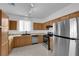 Well-equipped kitchen with stainless steel appliances and ample counter space at 2682 Korea Ct, Henderson, NV 89052