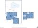 Floor plan featuring the layout of the home, pool, and patio at 2812 Shadow Creek Cir, Las Vegas, NV 89117