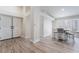 Inviting entryway with stylish tile flooring, leading to a dining area with lots of natural light at 289 Garwood Ct, Henderson, NV 89074