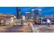 Spectacular evening cityscape view highlighting the vibrant lights and skyline of Las Vegas at 4471 Dean Martin Dr # 1707, Las Vegas, NV 89103