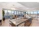 Bright dining area with floor-to-ceiling windows showcasing city views at 4471 Dean Martin Dr # 1707, Las Vegas, NV 89103