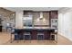 Spacious kitchen island with counter seating and stylish backsplash at 4471 Dean Martin Dr # 1707, Las Vegas, NV 89103