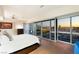 Bedroom with city views at 4471 Dean Martin Dr # 1707, Las Vegas, NV 89103
