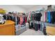 Walk-in closet with ample storage space and organization system at 4557 E Cactus Canyon Dr, Pahrump, NV 89061
