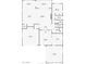 Main floor plan featuring kitchen, dining area, office, garages, and entry courtyard at 472 Windstone Crest Ave, Las Vegas, NV 89138