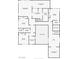Upstairs floor plan featuring bedrooms, bathrooms, laundry room and two balconies at 472 Windstone Crest Ave, Las Vegas, NV 89138
