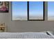 Spectacular city view from a bedroom window provides a beautiful backdrop at 472 Windstone Crest Ave, Las Vegas, NV 89138