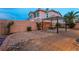 Backyard featuring a well-maintained gazebo and ample space for outdoor activities at 5332 Polo Grounds St, Las Vegas, NV 89148