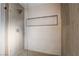 Luxurious shower featuring designer tile, glass enclosure, and stylish fixtures at 6425 Evergreen Ave, Las Vegas, NV 89107