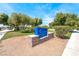 Aliente community park sign, with lush green trees and landscaping at 6617 Fort William St, North Las Vegas, NV 89084