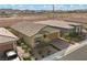 Beautiful single-story home with a well-manicured lawn and an attached two-car garage at 732 Rosewater Dr, Henderson, NV 89011