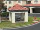 Community outdoor seating area with gazebo at 8455 W Sahara Ave # 258, Las Vegas, NV 89117