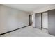 Neutral bedroom with carpet and sliding closet doors in a modern-style home at 9264 Ansley Ct, Las Vegas, NV 89148