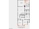 Second floor home plan features the primary bedroom, loft, three bedrooms, and two bathrooms at 9989 River Corral St, Las Vegas, NV 89166