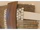 Close up shot of home's various design materials including carpet, backsplash, and trim at 1931 Rose Ct, Pahrump, NV 89048