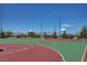 Community basketball court featuring well-maintained surfaces, hoops, and ample space for recreational games and activities at 2641 Vendange Pl, Henderson, NV 89044
