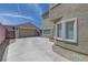 Spacious driveway leading to a detached garage with ample parking and private access at 2641 Vendange Pl, Henderson, NV 89044