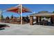 Community playground featuring a covered picnic area, play structures, and fencing for a safe, Gathering-friendly environment at 2641 Vendange Pl, Henderson, NV 89044