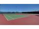 Community tennis courts offering a great recreational amenity with well-maintained surfaces, nets, and fencing at 2641 Vendange Pl, Henderson, NV 89044